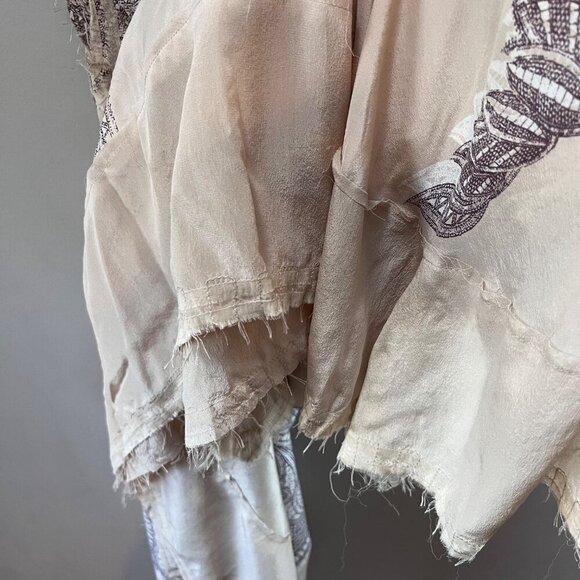 Anthropologie Yoana Baraschi Silk Dress- Size‎ 6 - Picture 6 of 7